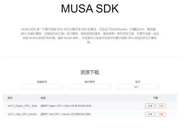 取代CUDA！摩尔线程重磅发布MUSA 4：支持海光x86处理器