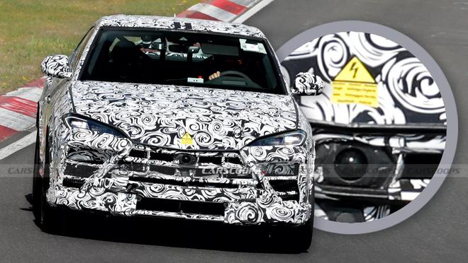 兰博基尼 Urus 新款原型 SUV 路测图曝光：混合动力再进化