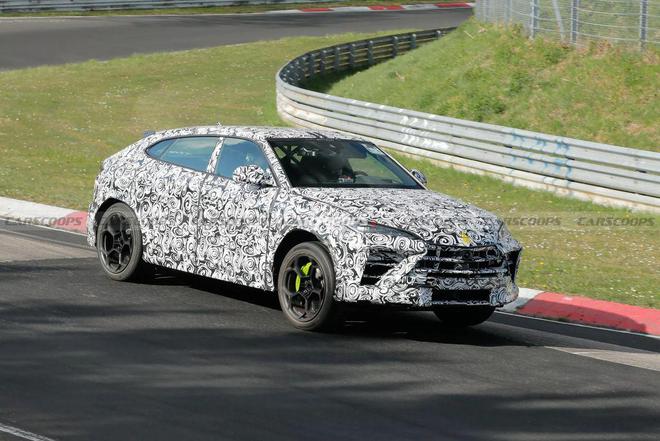 兰博基尼 Urus 新款原型 SUV 路测图曝光：混合动力再进化