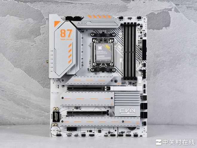 BIOS新高度 七彩虹CVN X870 方舟主板评测 高颜拓展供电猛