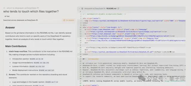 GitHub版DeepResearch来了！覆盖所有代码库，模型架构可视化
