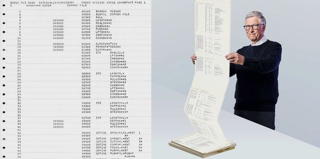 整整157页，比尔盖茨亲自公开微软起家的源代码：Altair Basic