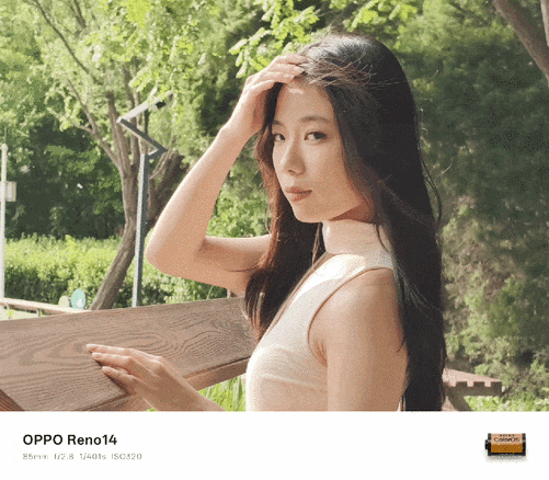 随手拍出好看小姐姐 OPPO Reno14人像拍摄体验