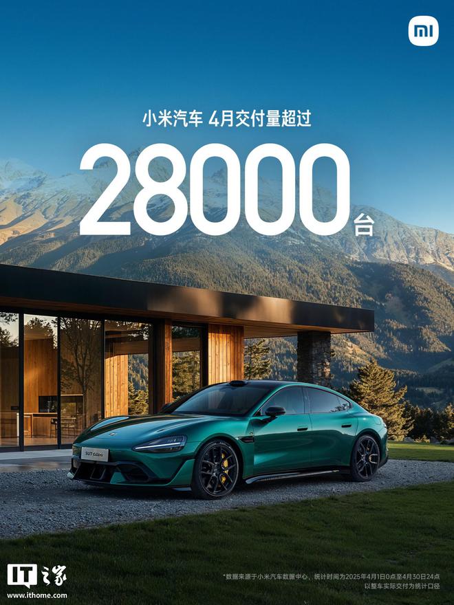 小米 SU7 汽车 5 月限时购车权益公布