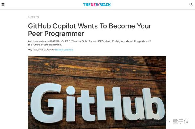 老黄唱衰编程，GitHub CEO硬刚：放弃写代码等于放弃智能体话语权