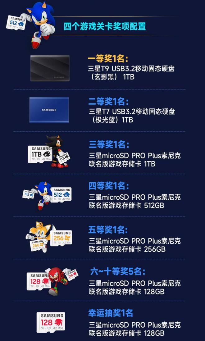 三星存储&Jump疾速挑战赛火热进行中，快来赢取豪华存储装备！