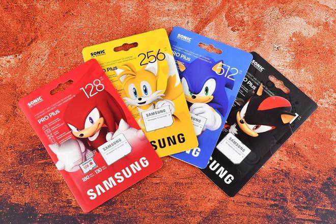 三星“索尼克”PRO Plus microSD卡 Switch扩容一步到位