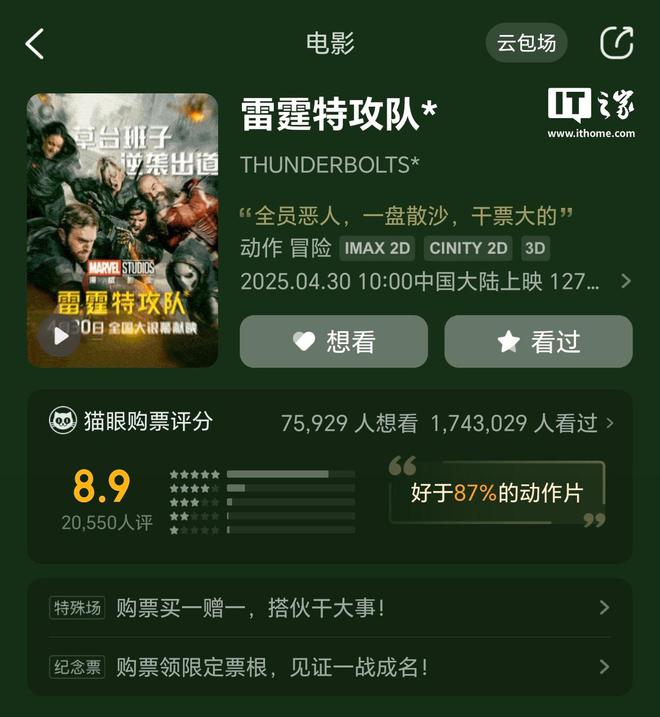 漫威超英电影《雷霆特攻队✱》“更名”《*新复仇者联盟》