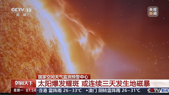 地球可能连续3天发生地磁暴，我国北部今天或现极光，对人体健康产生影响吗？