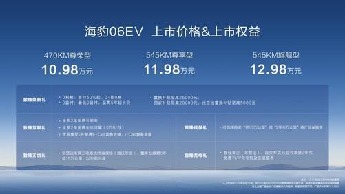 比亚迪全新家用轿跑！海豹06EV上市售价10.98万元~12.98万元
